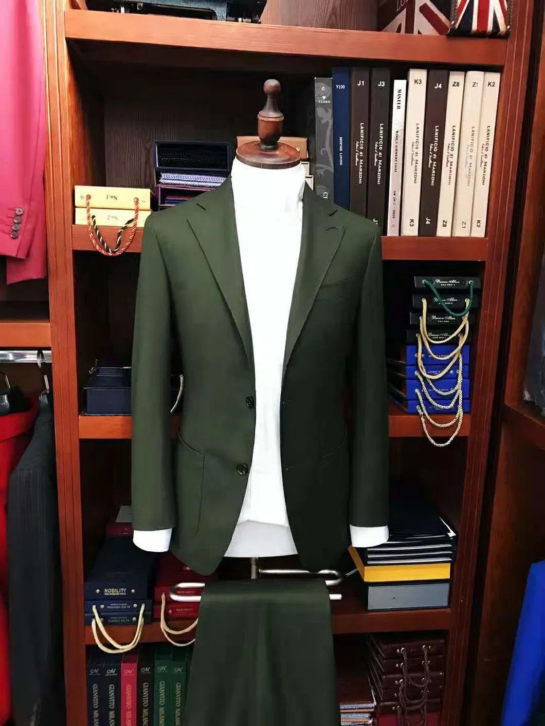 Fashion Made-to-Measure Apparel Clothing Leisure Man Wedding Suits Bespoke Tailor Men Suit