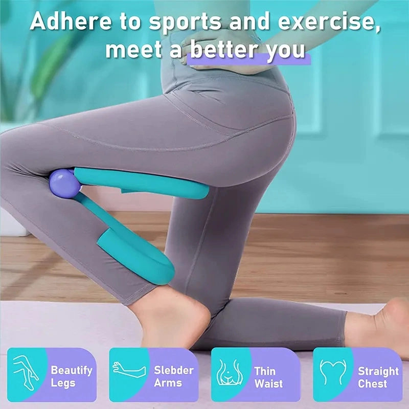 Home Fitness Women Leg Muscle Thin Clip Thigh Master Yoga Hip Clip Leg Arm Trainer