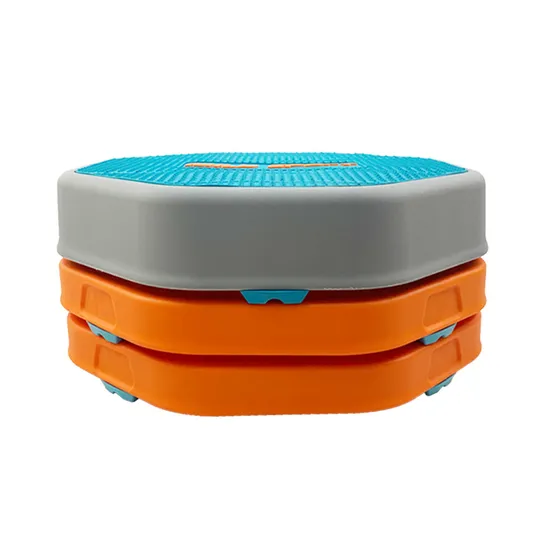 Gym Fitness Exercise Adjustable Aerobic Step Platform Kids Round Plastic Aerobic Stepper Board 