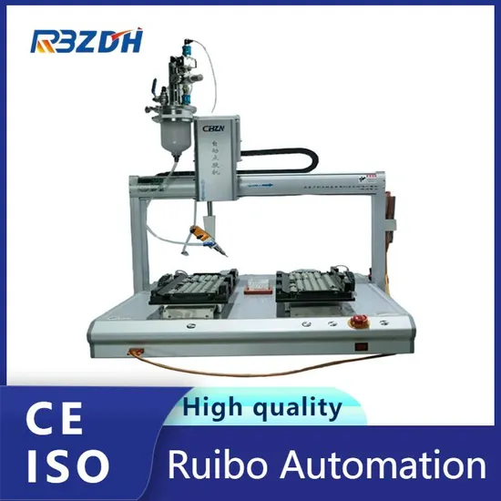 Ruibo Automatic High Precision Epoxy Resin Silicone/Ab Glue Dispensing Robot/Auto Dispener Equipment/Machine 