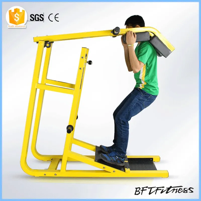Gym Commercial Hack Squat Machine Trainer Multifunctional Leg Buttocks Muscle Comprehensive Trainer (BFT