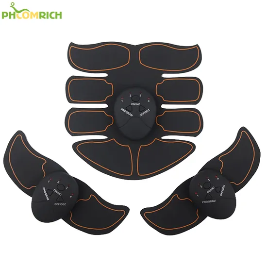 6 Pack EMS Rechargeable USB Abdominal Exerciser 