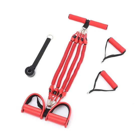 Elastic Rope Pedal Resistance Band Stretch Resistance Bands Legs Bouncing Trainer for ABS, Waist, Arm, Yoga, Slimming Bl15264 